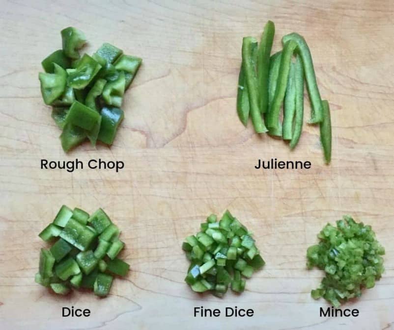 How to Chop vs Dice vs Mince