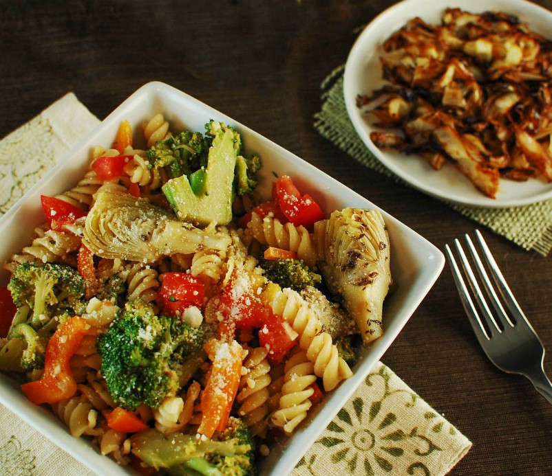 Broccoli Parmesan Pasta Salad - The Scramble