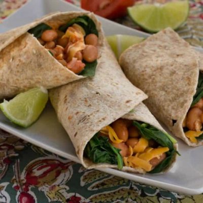 Spinach Burritos - The Scramble