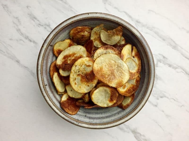 Baked Potato Chips - The Scramble