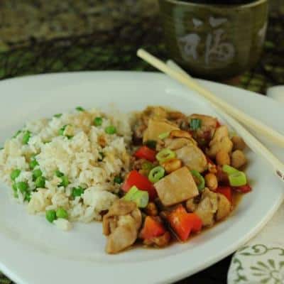 Chinese Chicken with Peanuts - The Scramble