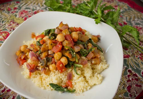 Moroccan Vegetable Stew - The Scramble