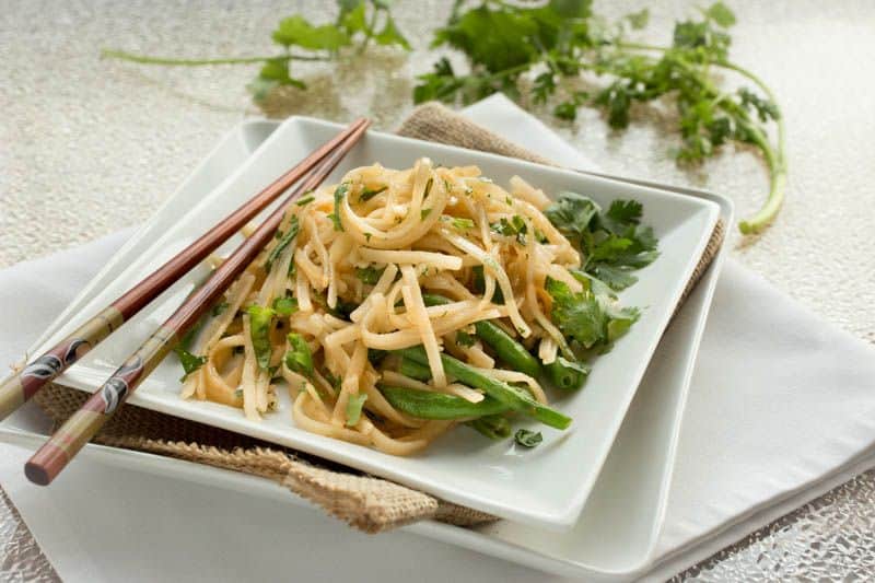 Thai Noodles with Green Beans in Oyster Sauce The Scramble