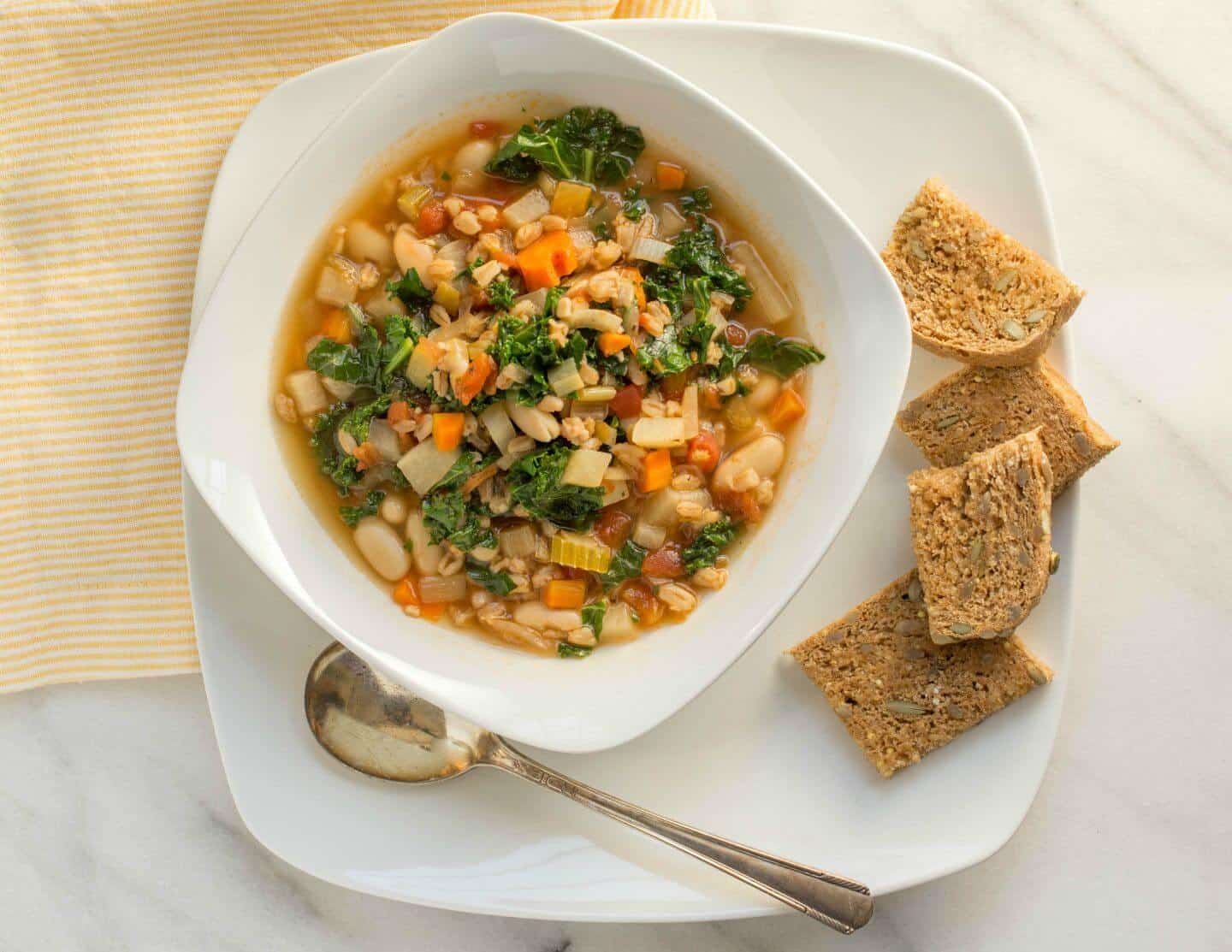 Farro Minestrone Header