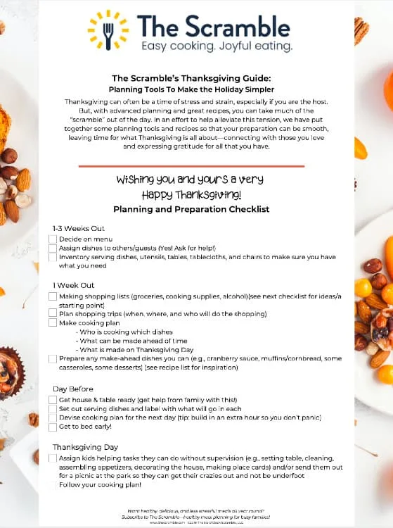 How to Prep for Thanksgiving, a Day-by-Day Guide