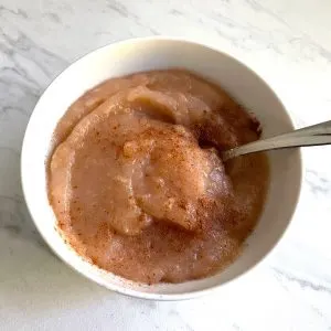 homemade apple sauce